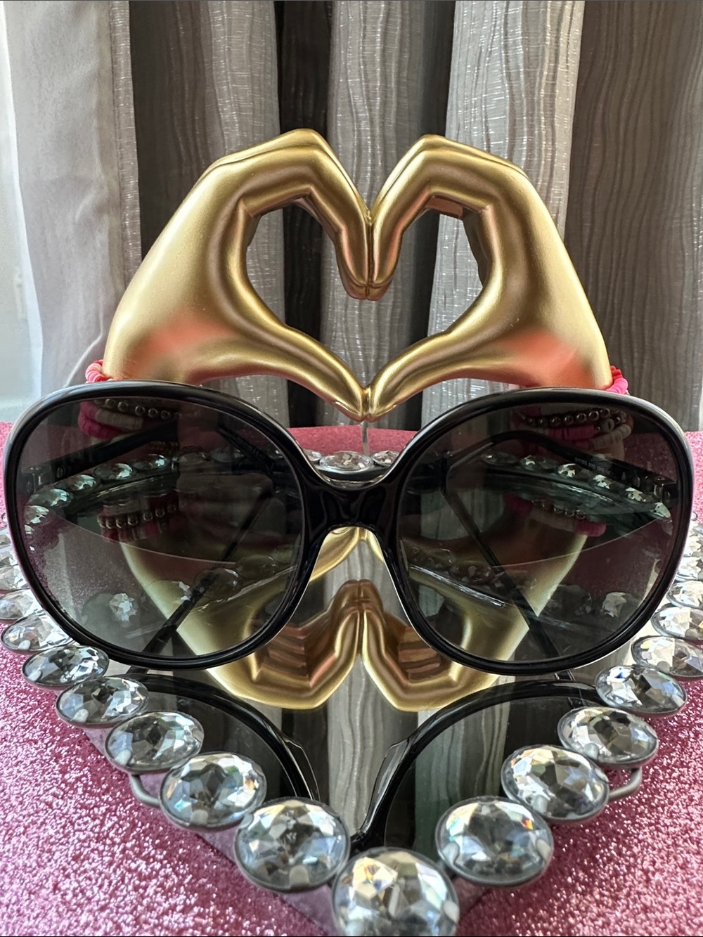 Givenchy Black Oversized Women's Sunglasses